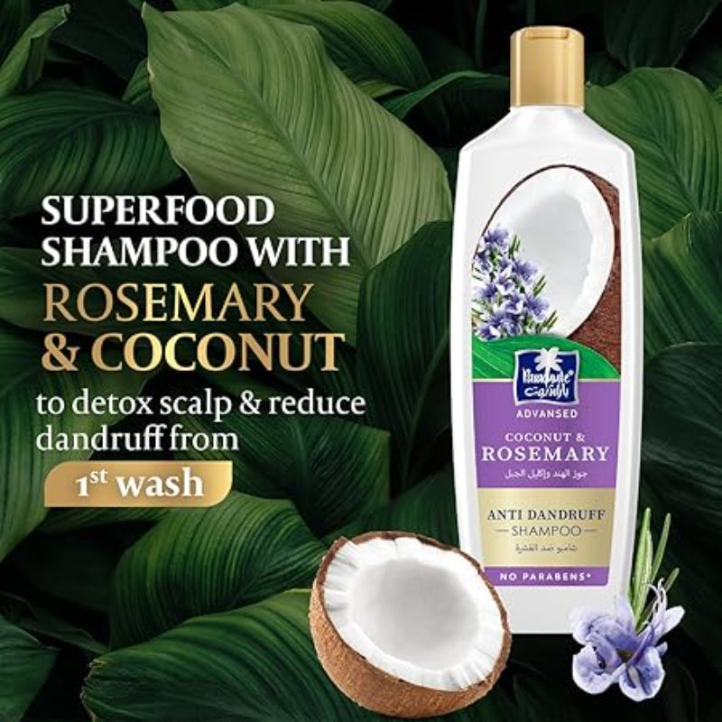 Parachute Adv Coconut & Rosemary Anti-Dandruff Shampoo 340ml