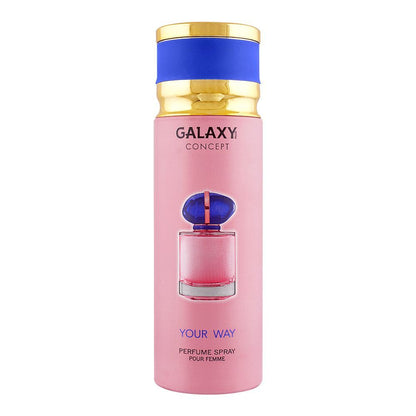 Galaxy Concept Your Way Perfume Spray Pour Femme 200ml – Long Lasting Women’s Fragrance Body Mist for Fresh & Elegant Scent