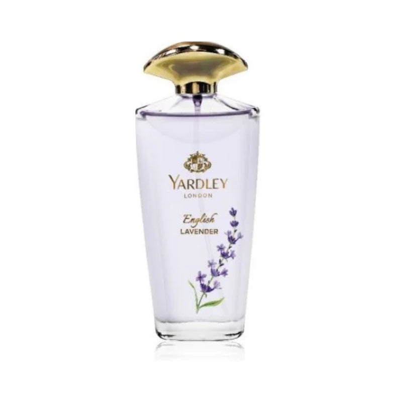 Yardley London English Lavender Eau De Toilette for Women 125ml – Classic Floral Lavender Fragrance Perfume with Soothing Fre