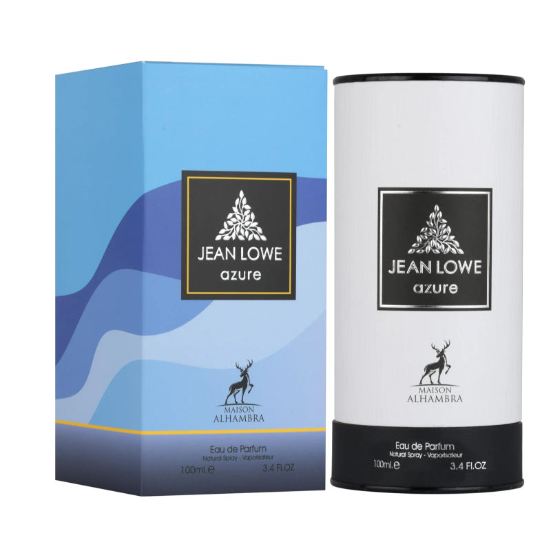 Jean Lowe Azure Eau de Parfum 100ml by Maison Alhambra Unisex Long-Lasting Fresh & Elegant Fragrance