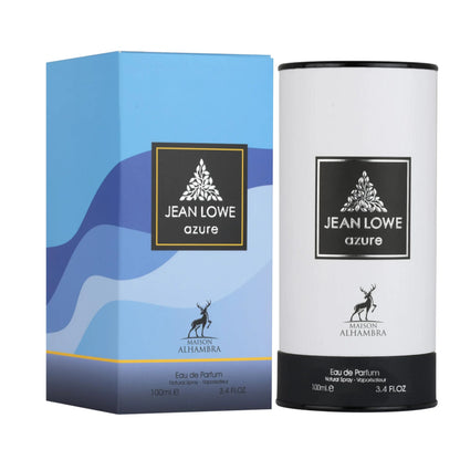 Jean Lowe Azure Eau de Parfum 100ml by Maison Alhambra Unisex Long-Lasting Fresh & Elegant Fragrance