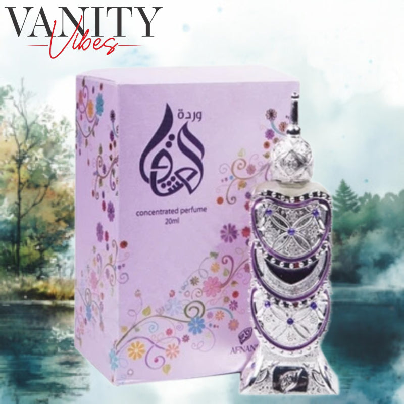 Afnan Ward Al Ushaq Concentrated Perfume Oil Attar 20ml