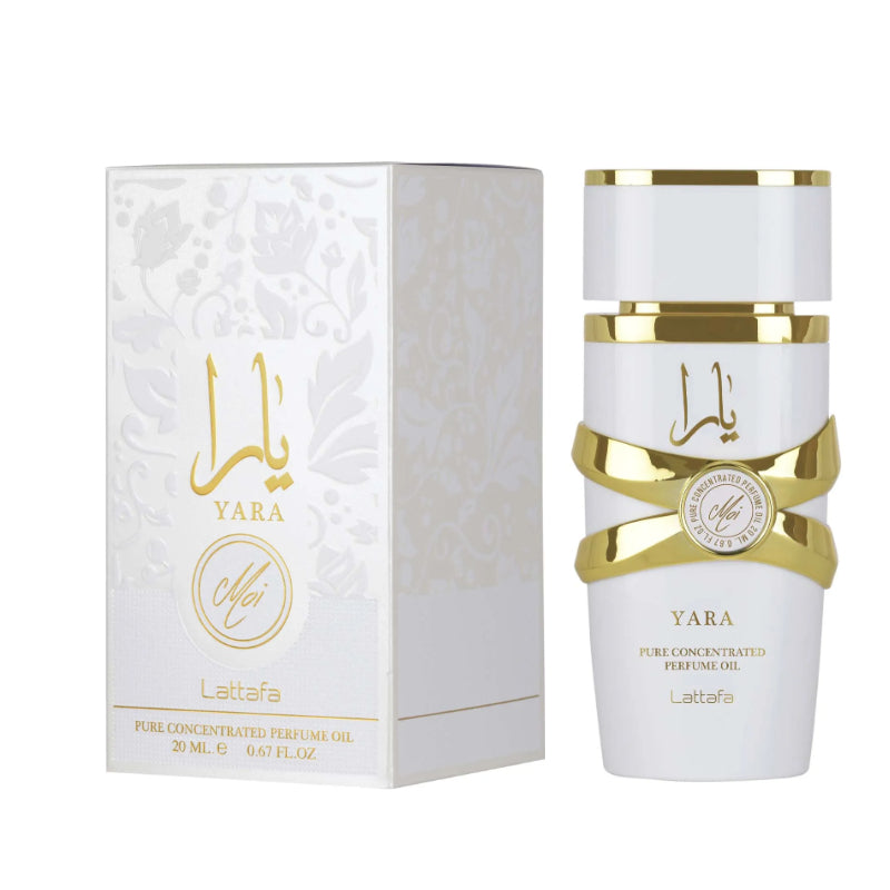 Lattafa Yara Moi Concentrated Perfume Oil 20ml - Long Lasting Original Creamy Sweet Fragrance for Women