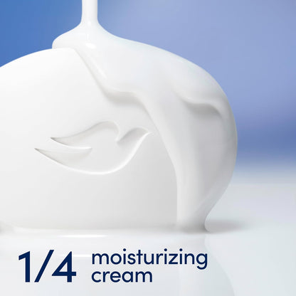 Dove Original Moisturizing Cream Beauty Bar With Deep Moisture 106g (Pack of 6 Soap Bars)