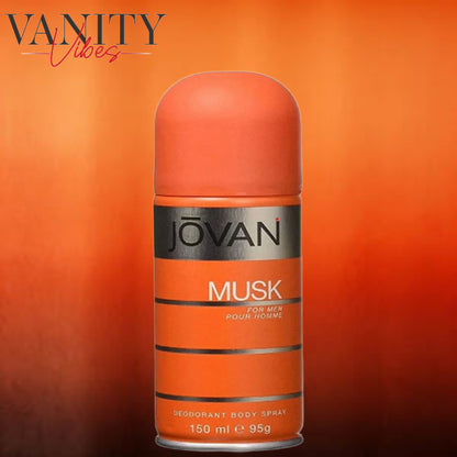 Musk by Jovan Deodorant Spray 150ml for Men