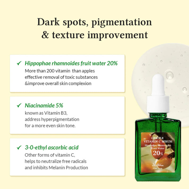 Dr. Althea Gentle Vitamin C Serum 30 ml Brightening & Skin Tone Correction (K Beauty)
