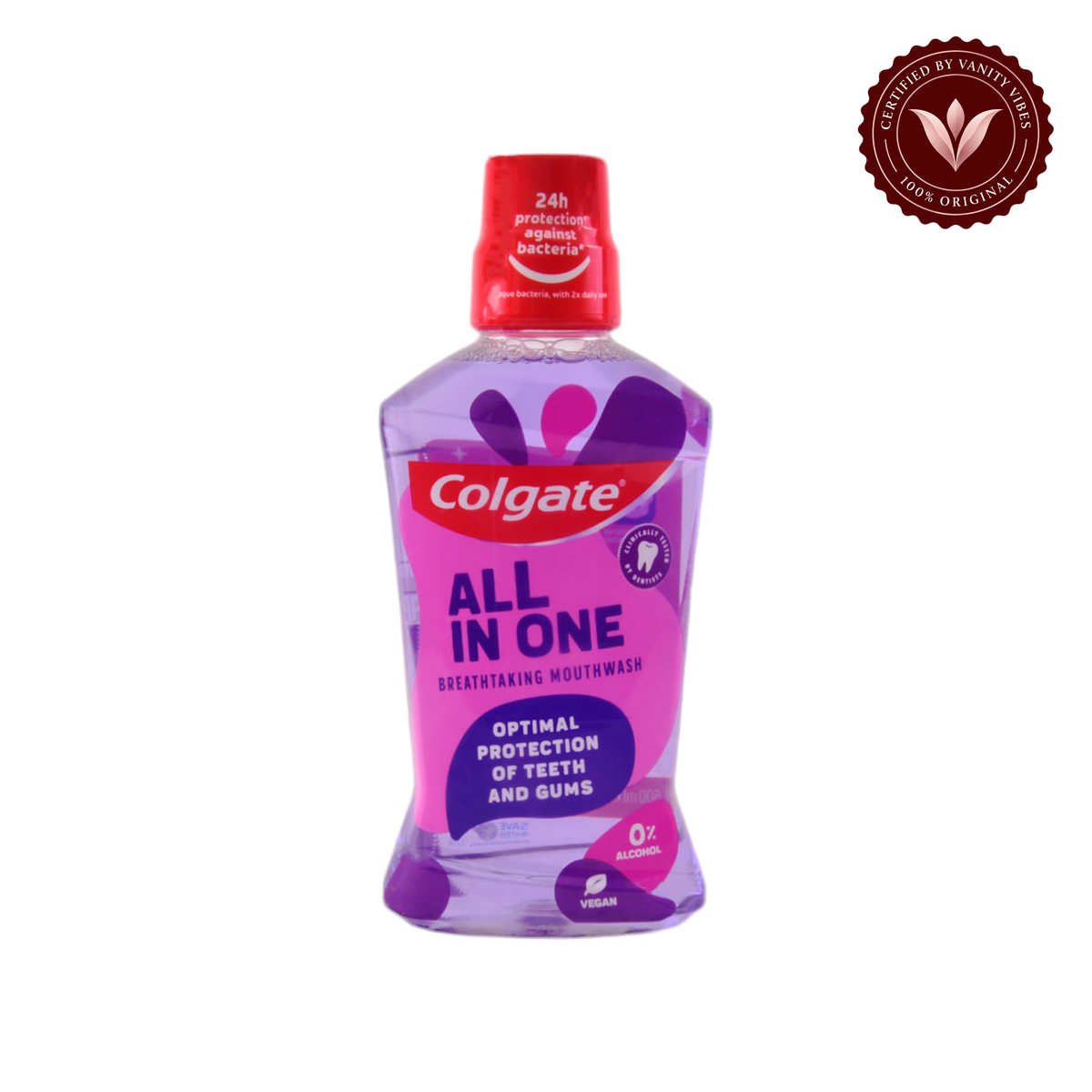 Colgate — Colgate - ALL IN ONE - Breath Taking Mouth Wash - 500ml — image 2