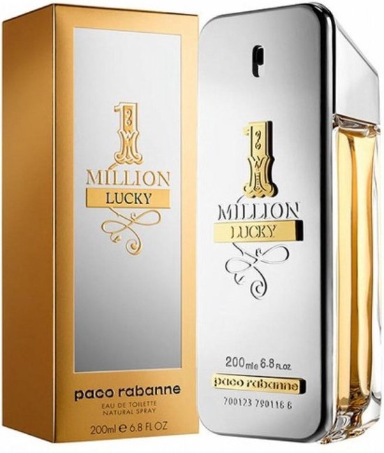 Aris Perfumes Paco Rabanne 1 Million Lucky Fragrance for Men - Earthy And Woody