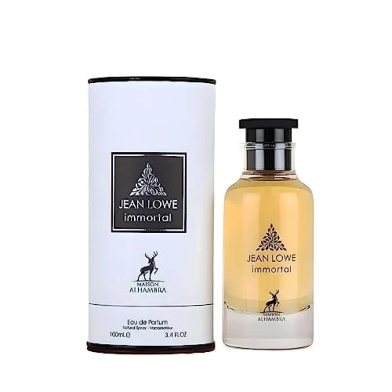 Jean Lowe Immortal Eau de Parfum for Men 100ml by Maison Alhambra Long-Lasting Bold & Masculine Fragrance