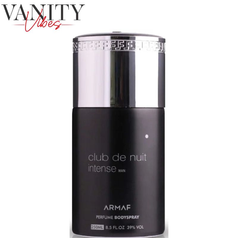 Armaf Club De Nuit Intense Perfumed Body Spray 250ml Long-Lasting Bold & Masculine Fragrance