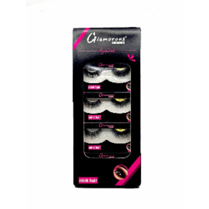 Glamorous Face 8D Mink Hair Eyelashes 10 Pieces (GF 8070)