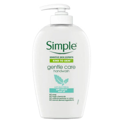 Simple - Kind to Skin Anti-Bacterial Gentle Care Handwash Mint oil - 250ml, multi-coloured