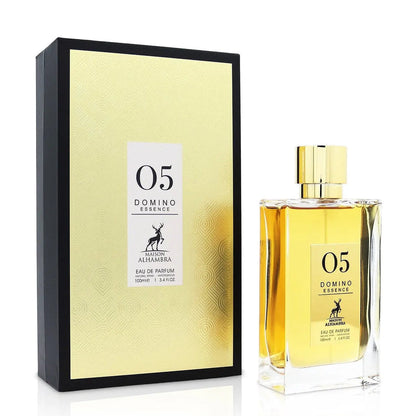 05 Domino Essence Eau de Parfum by Maison Alhambra 100ml Long-Lasting Elegant & Sophisticated Fragrance
