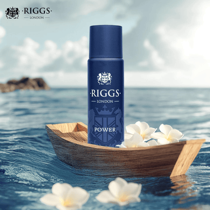 Riggs London Power Perfumed Deodorant Body Spray 250ml Long-Lasting Bold & Energetic Fragrance