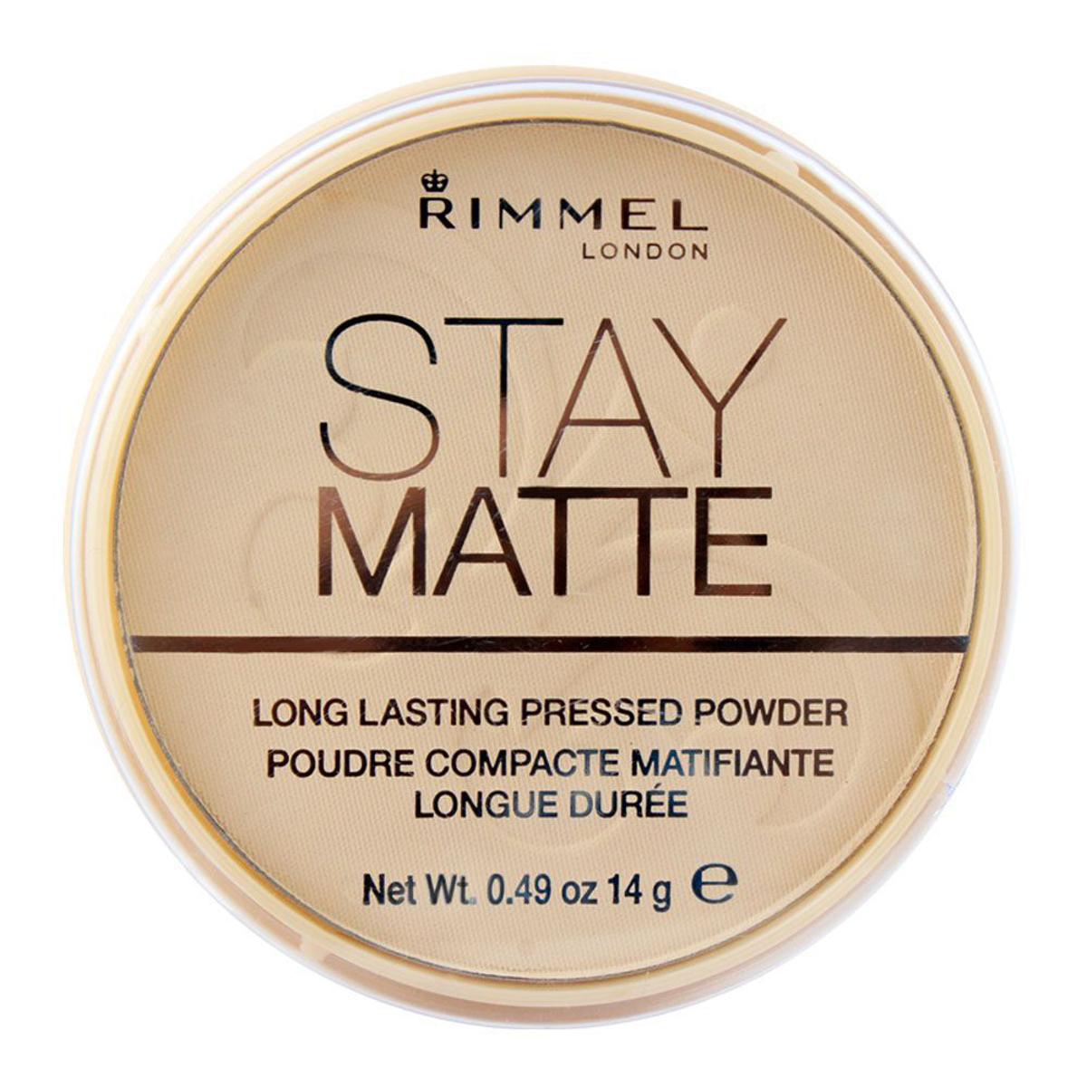 Rimmel Stay Matte Pressed Powder-001 Transparent
