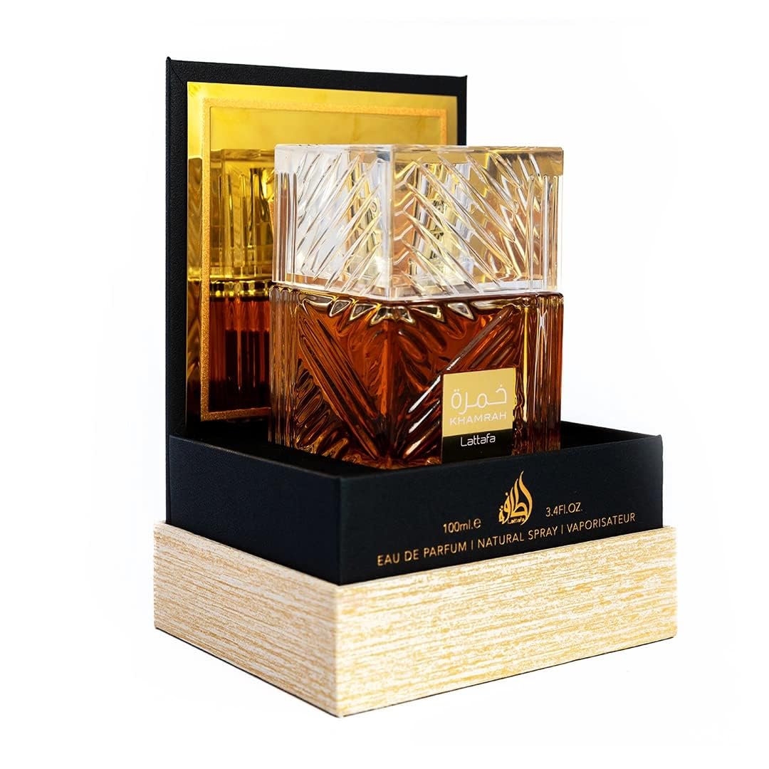 Lattafa Khamrah Unisex Eau de Parfum 100ml - Original Long Lasting Arabic Perfume