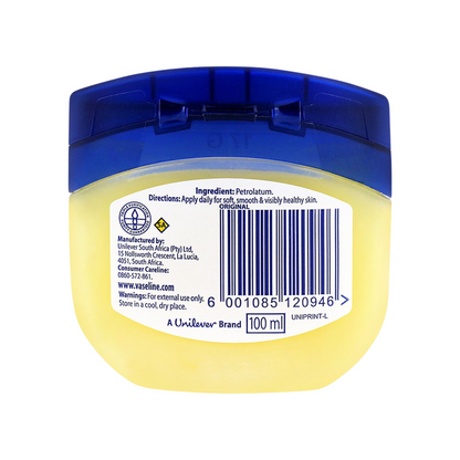 Vaseline Blue Seal Pure Petroleum Jelly Original 100ml
