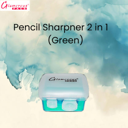 Glamorous Face Pencil Sharpner 2×1(Green)