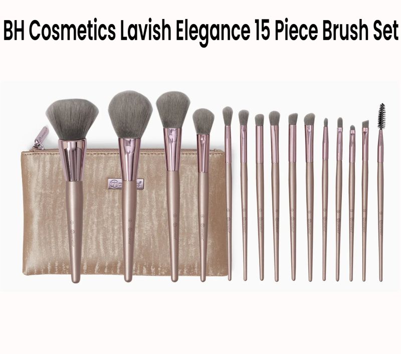 BH Cosmetics Lavish Elegance 15 Piece Brush Set