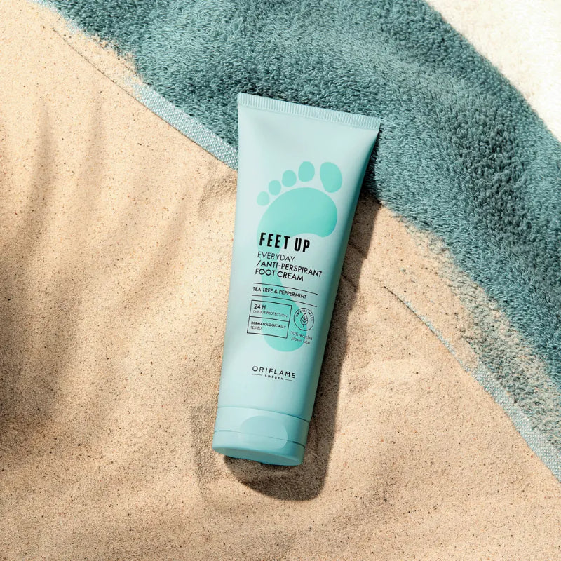 Oriflame Feet Up Everyday / Anti-Perspirant Foot Cream 75ml