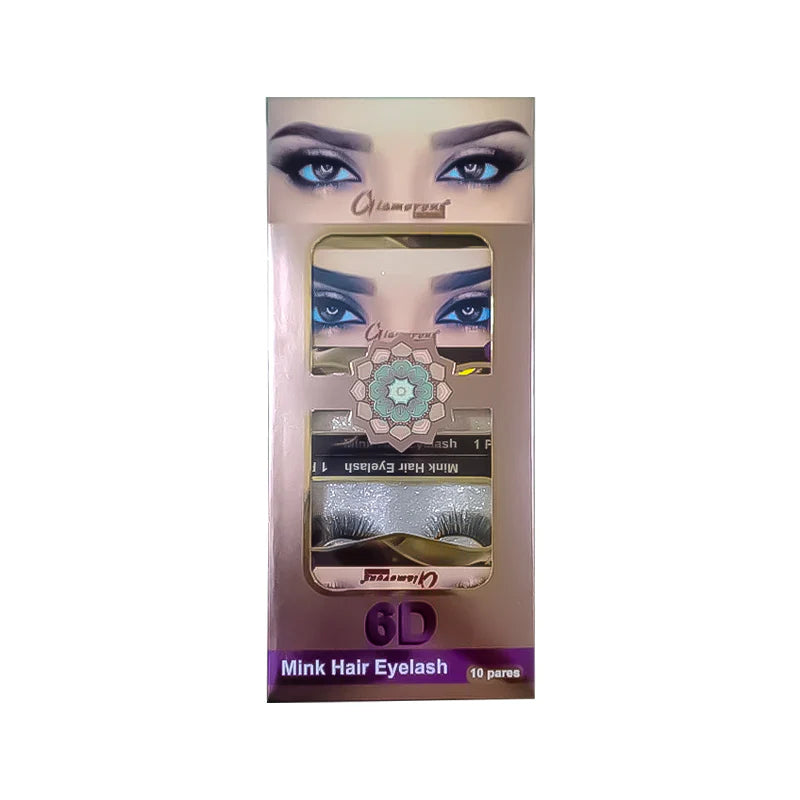 Glamorous Face 6D Mink Hair Eyelashes 10 Pieces (GF 8064)