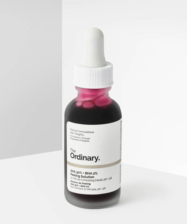 The Ordinary AHA 30% + BHA 2% Peeling Solution 30 ml Exfoliating & Brightening Treatment (K Beauty)