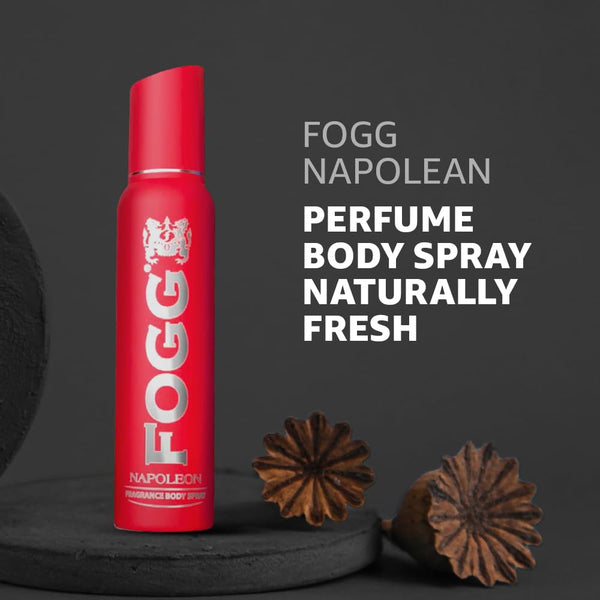 FOGG Napoleon Fragrance Body Spray for Men 120ml Long‑Lasting Fresh & Masculine Scent