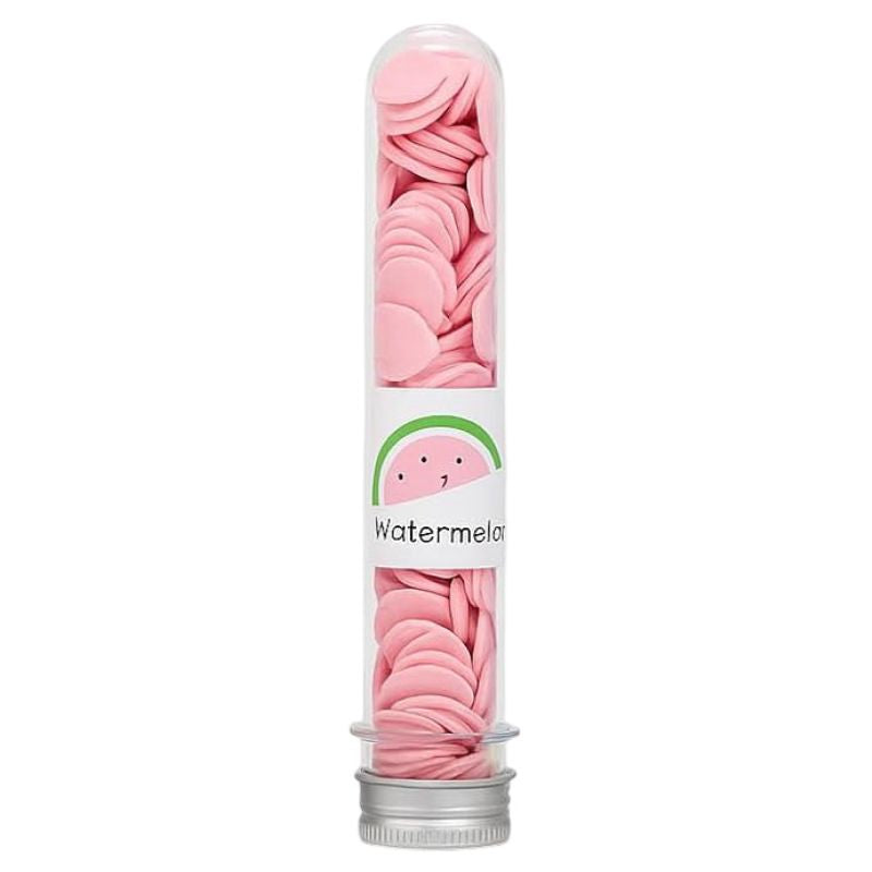 Wink Colorful Paper Craft Fruits Series Watermelon Flavour Travel Soap Strips in Test Tube Jar – Portable Disposable Hand Was
