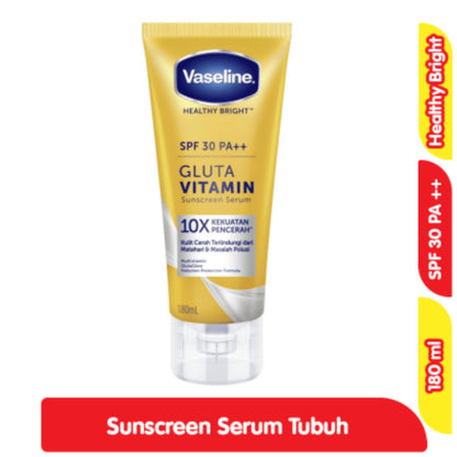 Vaseline Healthy Bright Gluta Vitamin Sunscreen Serum SPF 30 PA++ 180ml