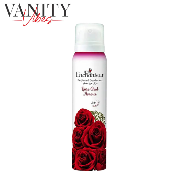 Enchanteur Rose Oud Amour Perfumed Deodorant 150 ml
