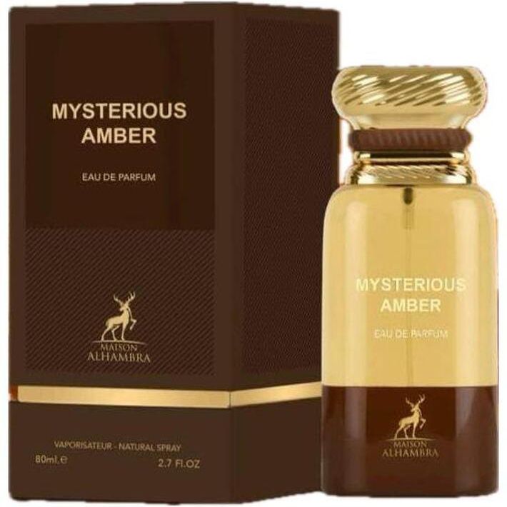 Mysterious Amber by Maison Alhambra – Eau de Parfum for Men & Women  80ml