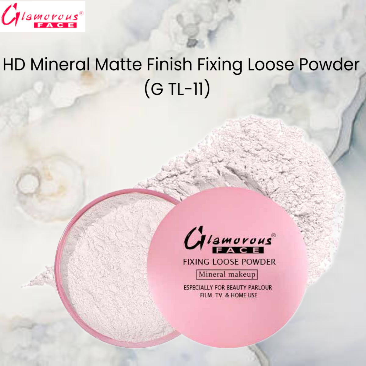Glamorous Face HD Mineral Matte Finish Fixing Loose Powder (G TL-11)