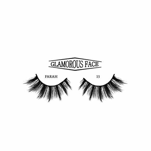 Glamorous Face Faux Mink 3D Eyelashes (Farah 13)