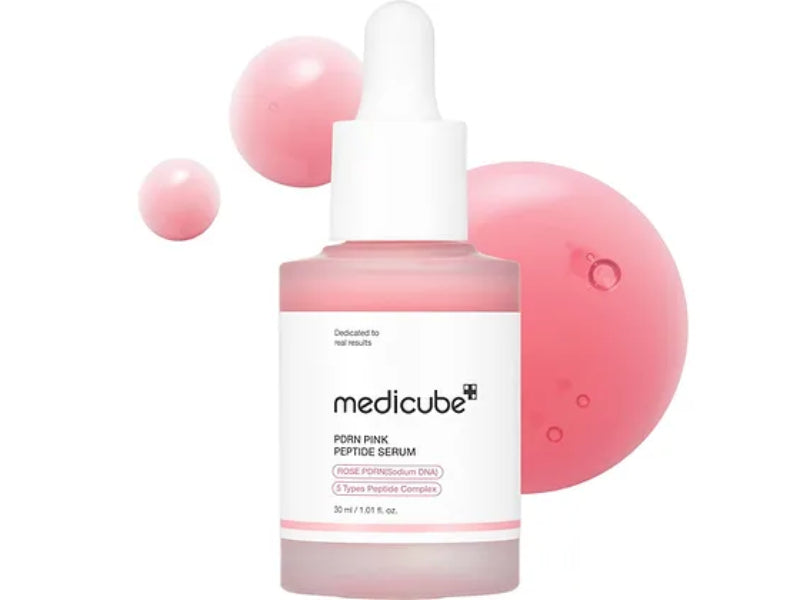Medicube PDRN Pink Peptide Serum 30 ml Skin Repair & Firming Care (K Beauty)