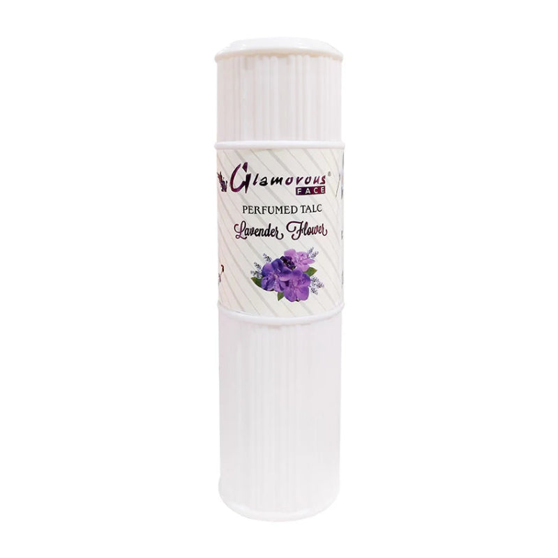Glamorous Face Talcum Powder Large (Lavender Flower)