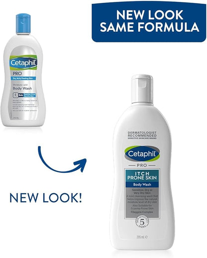 Cetaphil Pro Itch Prone Skin Body Wash-295ml