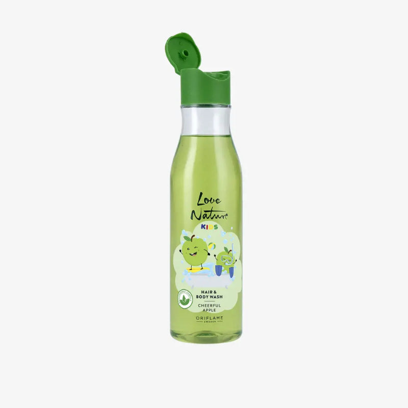 Oriflame Cosmetics Love Nature Kids Hair & Body Wash Cheerful Apple 250ml