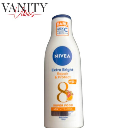 Nivea Extra Bright Repair & Protect 8 Super Food Body Lotion 190ml