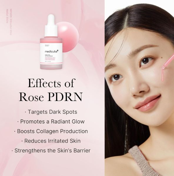 Medicube PDRN Pink Peptide Serum 30 ml Skin Repair & Firming Care (K Beauty)