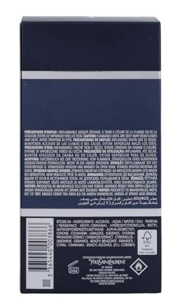 YSL Kouros by Yves Saint Laurent for Men EDT 100ml