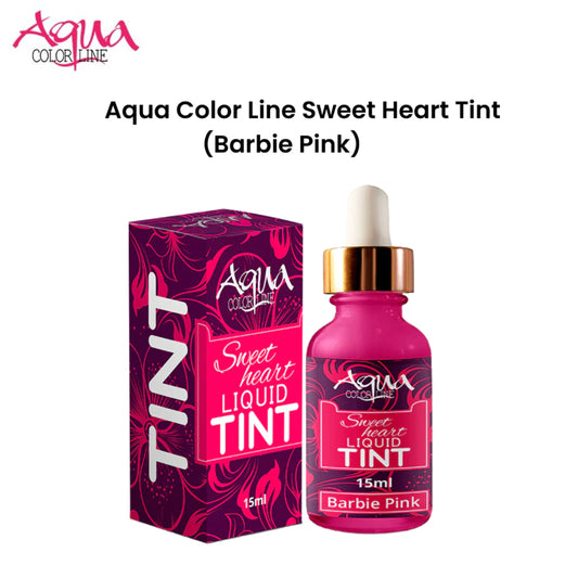 Aqua Color Line Sweet Heart Tint (Barbie Pink)