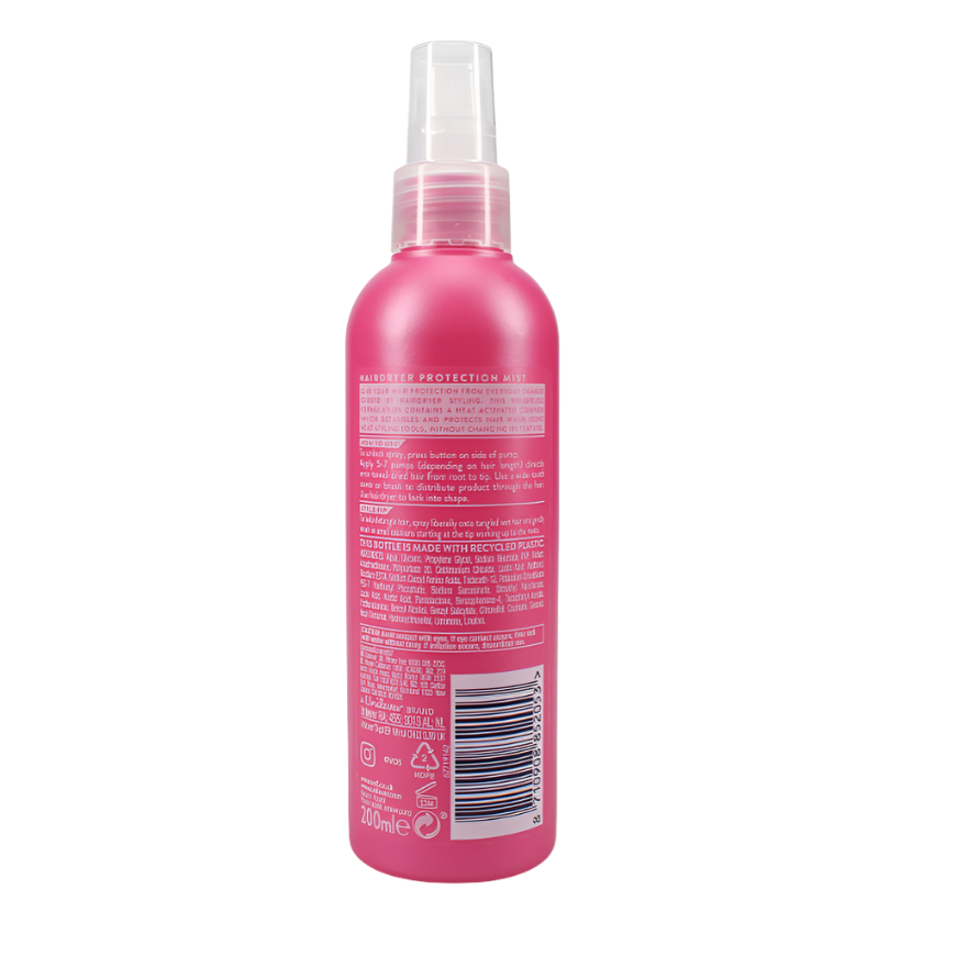 V05 VO5 Hair Dryer Protection Mist Spray 200ml