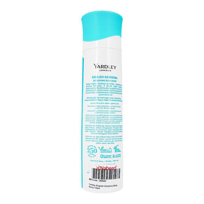 Yardley London English Gardenia Bodyspray 150ml