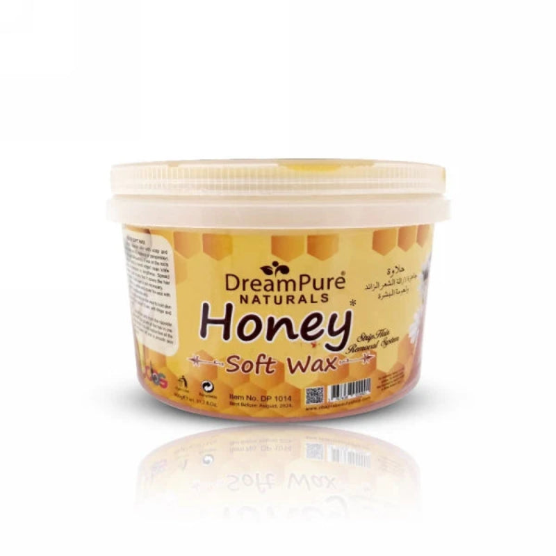 Dream Pure Natural Soft Wax Parlour Pack 450 GM (HONEY)