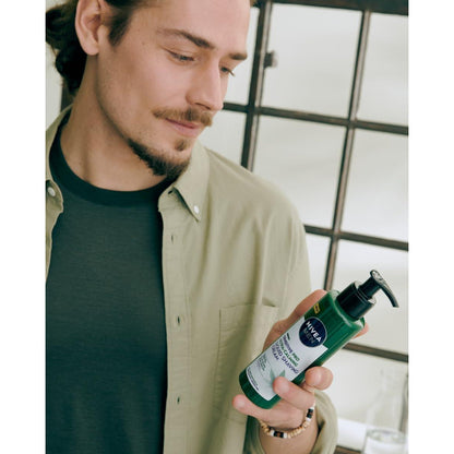 Nivea Men Sensitive Pro Ultra Calming Liquid Shaving Cream 200ml – With 100% Plant-Based Hemp Seed Oil & Vitamin E for Sensit