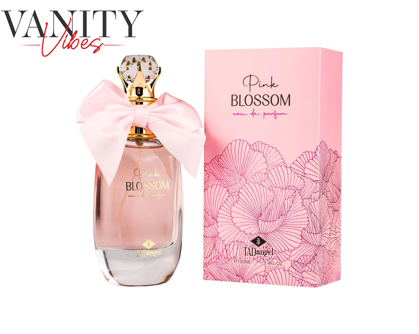 Tad Angel Pink Blossom Edp 100ml For Women By Afnan