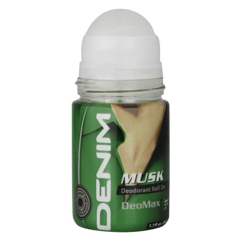 Denim Musk Deodorant Roll On 50ml