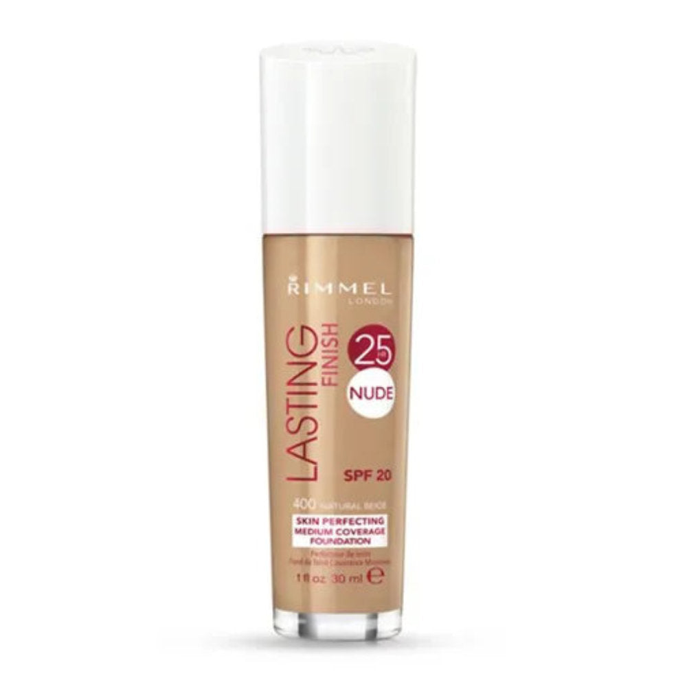 Rimmel - Lasting Finish 25 Hour Nude Foundation 400 Natural Beige