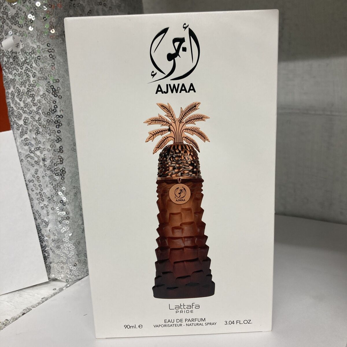 Lattafa Pride Ajwaa Eau de Parfum Spray for Unisex-90ml