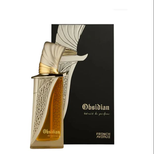 French Avenue Obsidian Extrait De Parfum 100ml – Long Lasting Original Rich Oriental Unisex Fragrance for Men & Women